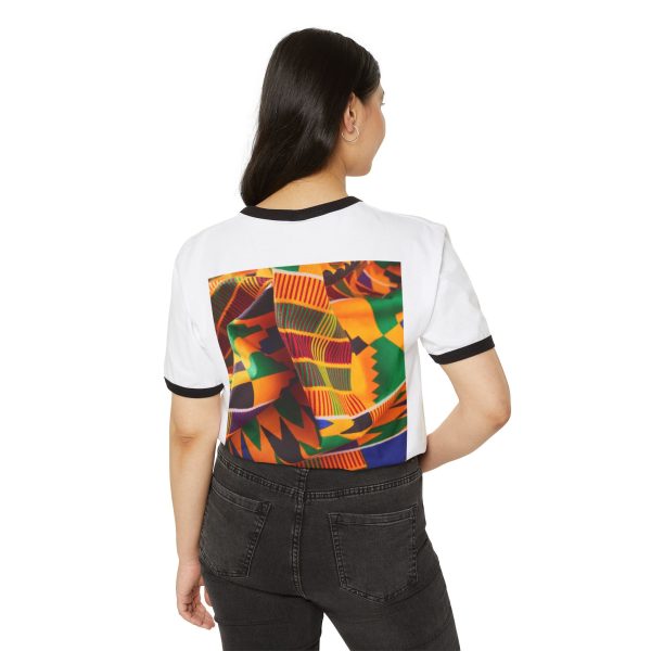 Unisex Cotton Ringer T-Shirt - Image 4
